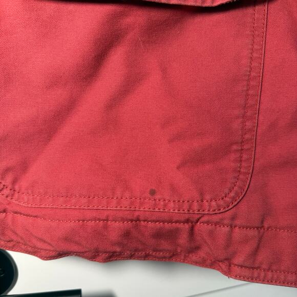 VTG LL Bean Heavyweight Canvas Barn Chore Jacket, Corduroy Collar, Insualted - Picture 5 of 14